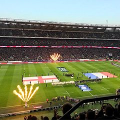 Cracking afternoon at the 6nations rugby