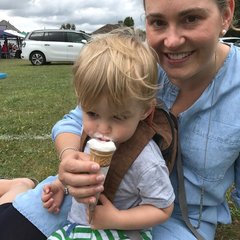 Ice cream bribery 🍦